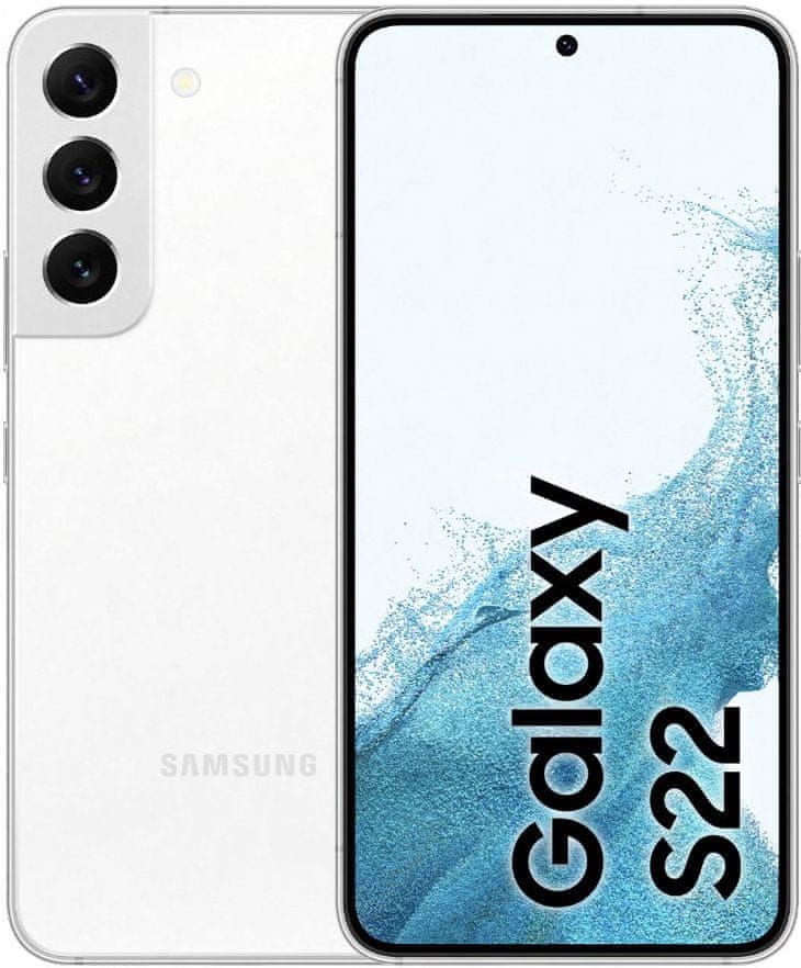 SAMSUNG Galaxy S22, 8GB/256GB, Phantom White
